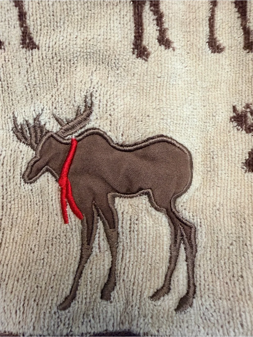 St. Nicholas Square Holiday Towels Set - Snowman & Moose